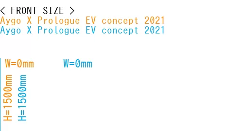 #Aygo X Prologue EV concept 2021 + Aygo X Prologue EV concept 2021